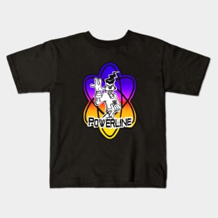 Powerline - Fan Art 90s Kid Illustration Kids T-Shirt